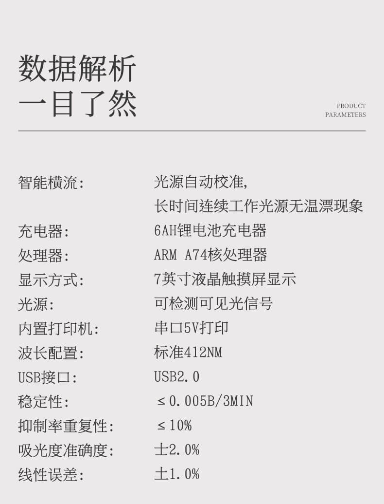 便攜食品重金屬檢測儀