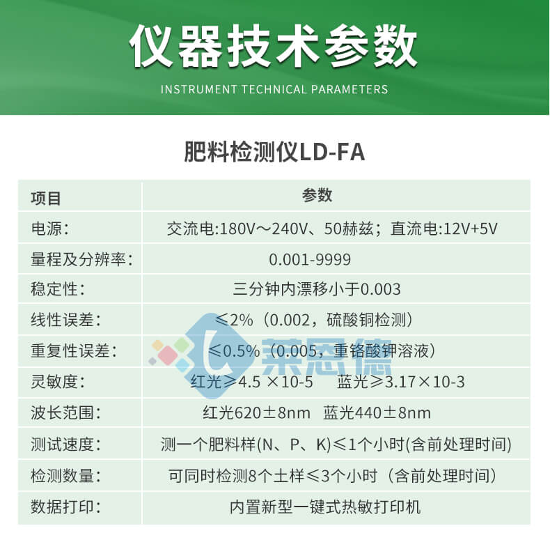 有機(jī)肥速測(cè)儀